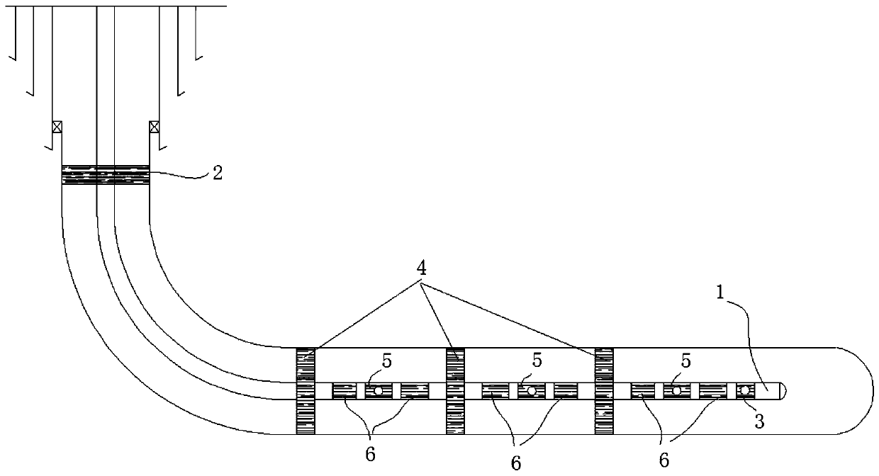 A combined implementation pipe string and method for fracturing and water control production