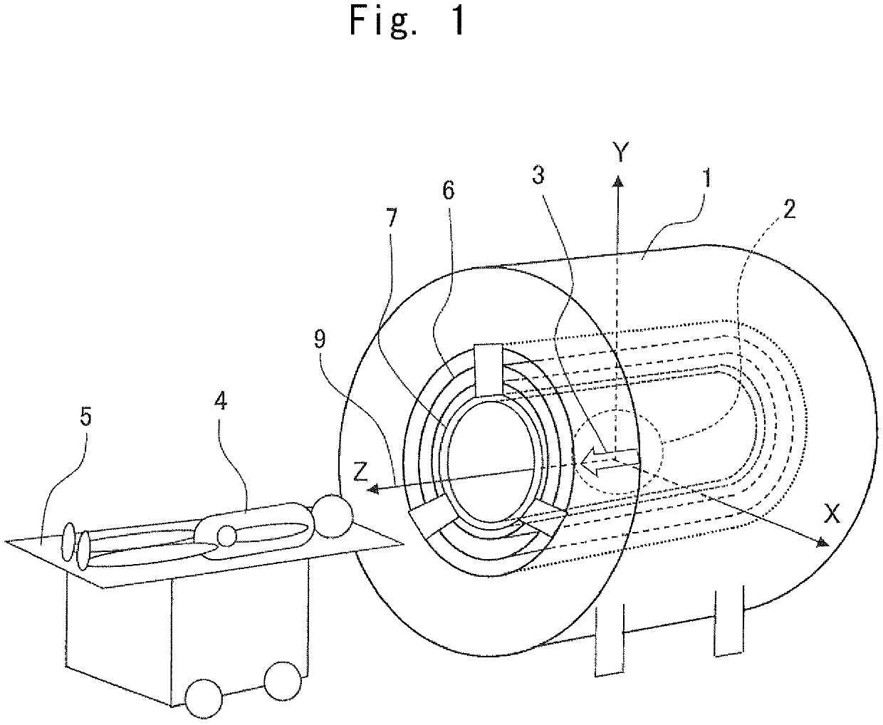 Vibration reduction for a magnetic resonance imaging apparatus