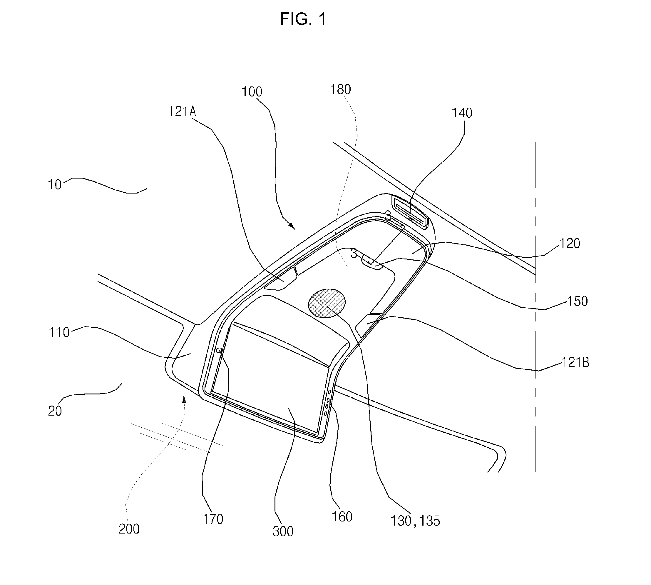 Integrated Overhead Console Assembly for Vehicle