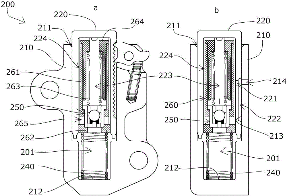 Chain tensioner and relief valve unit