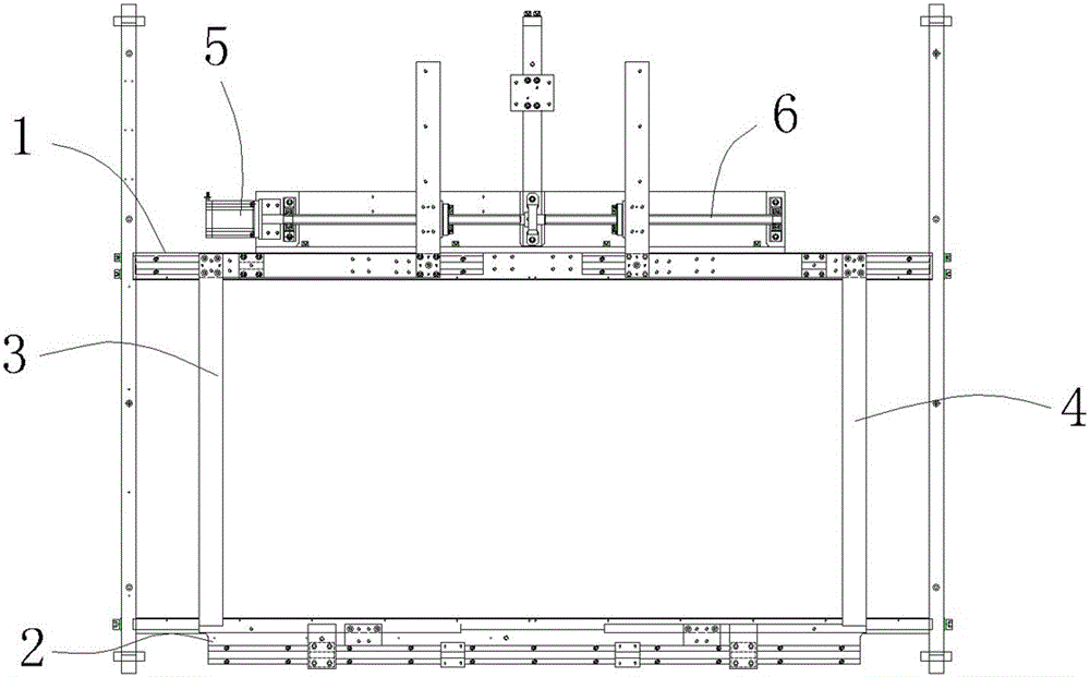 Clothes folding rack assembly for ironer