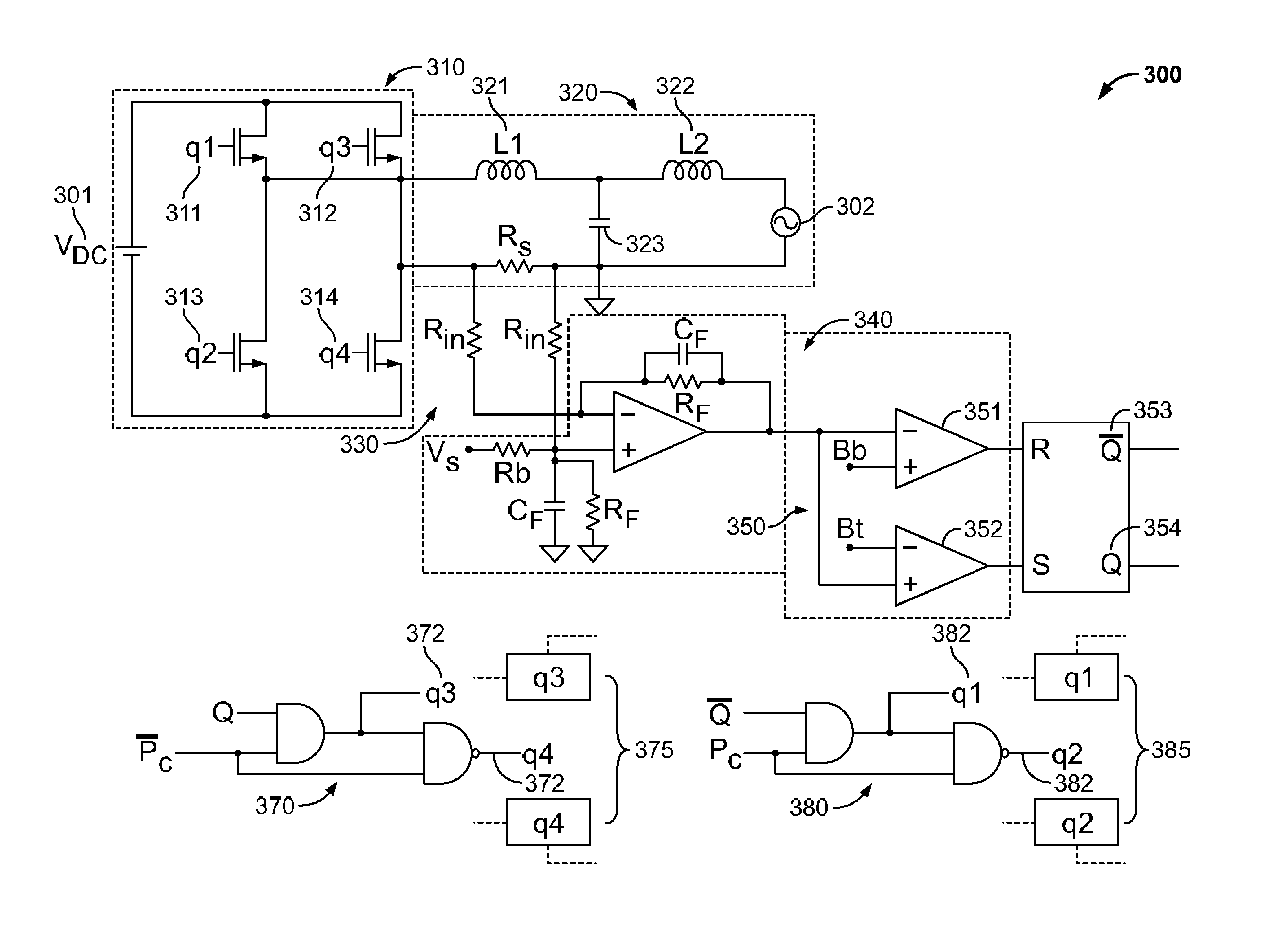Variable duty cycle switching with imposed delay