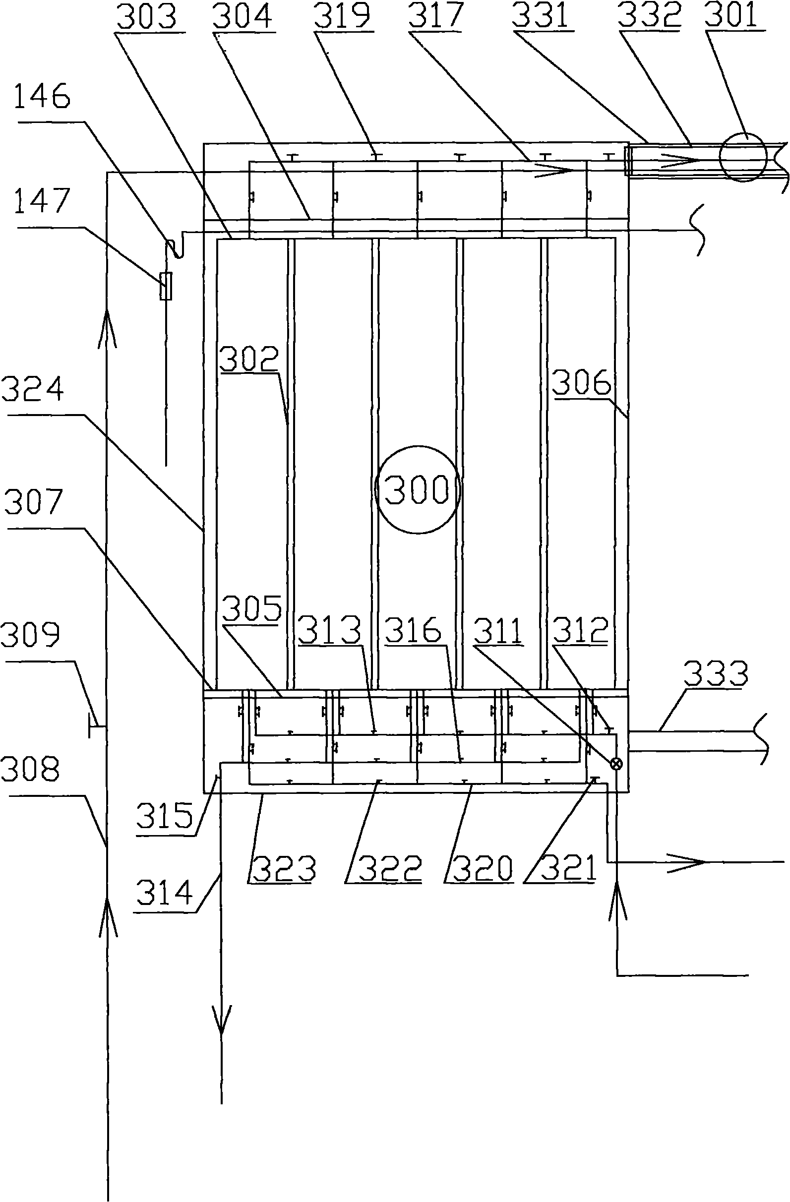Quality grading water supply reforming method and system with roof water tank and building water supply pipe network