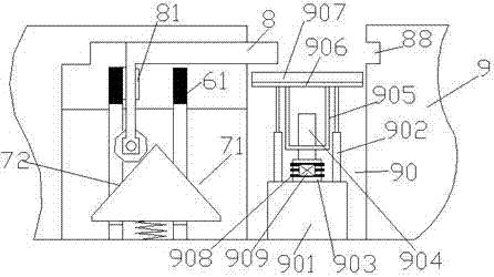 Stable protective device applied to solar photovoltaic panel and operation method thereof