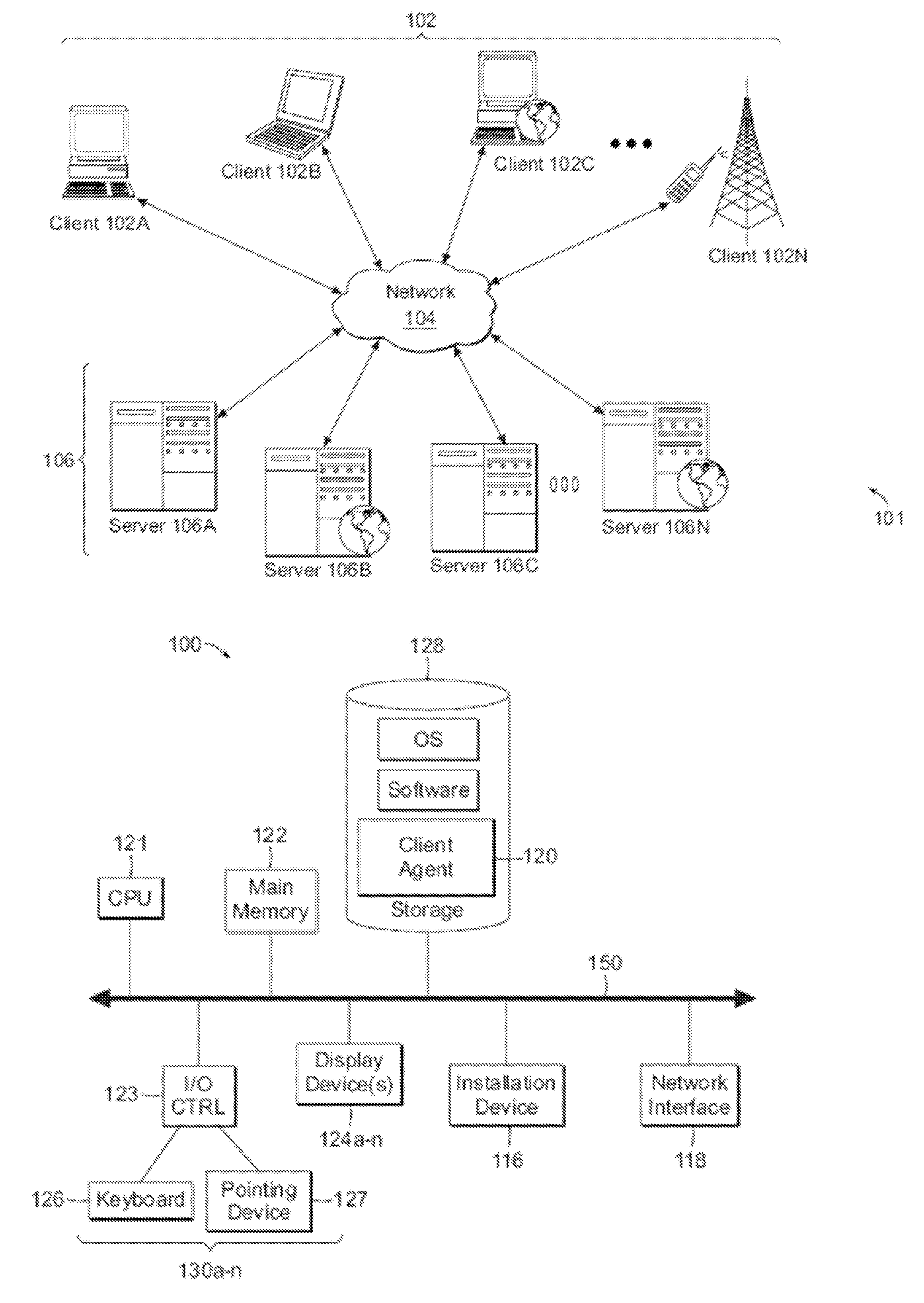 Methods and systems for maintaining state in a virtual machine when disconnected from graphics hardware