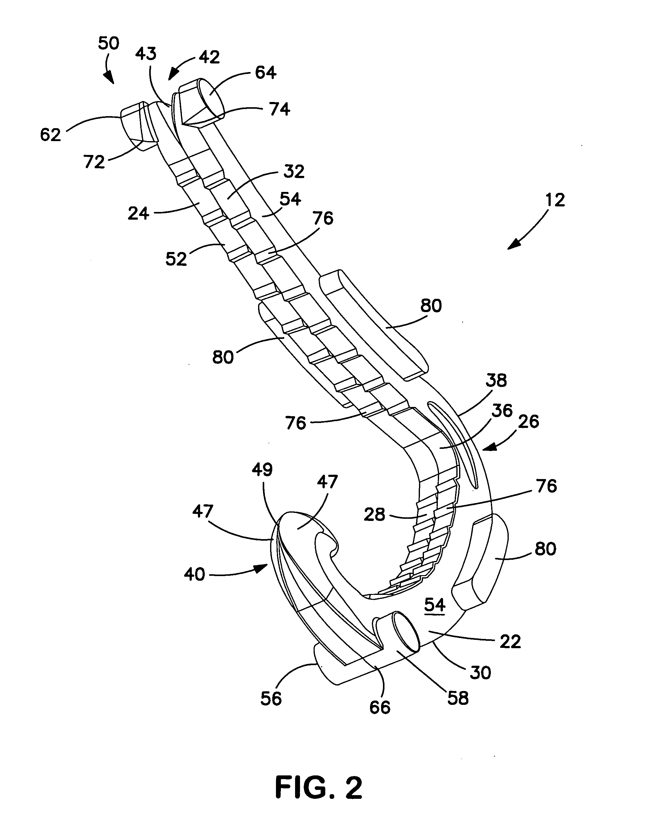 Ligating clip with integral cutting guide
