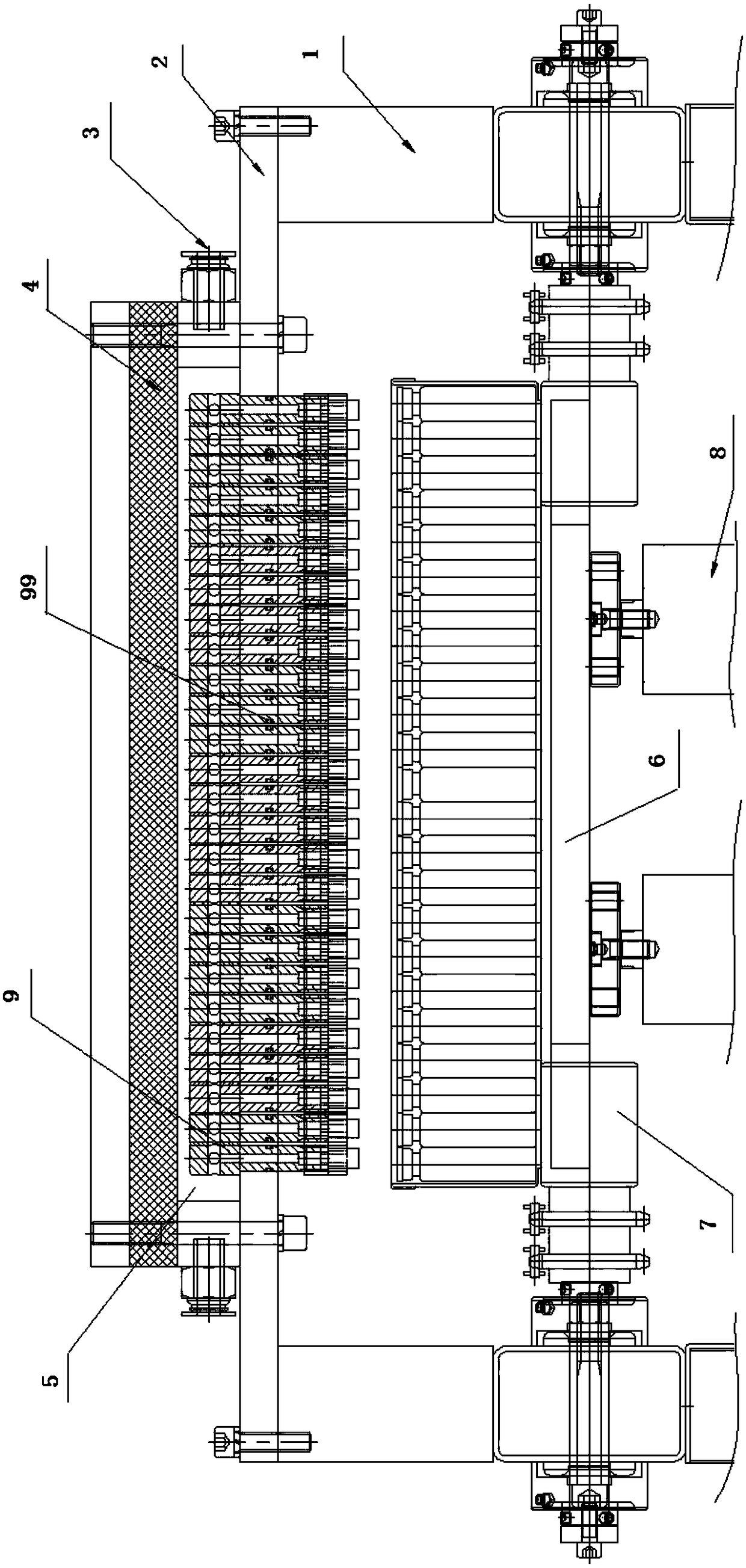 Oral liquid bottle drying method and drying machine