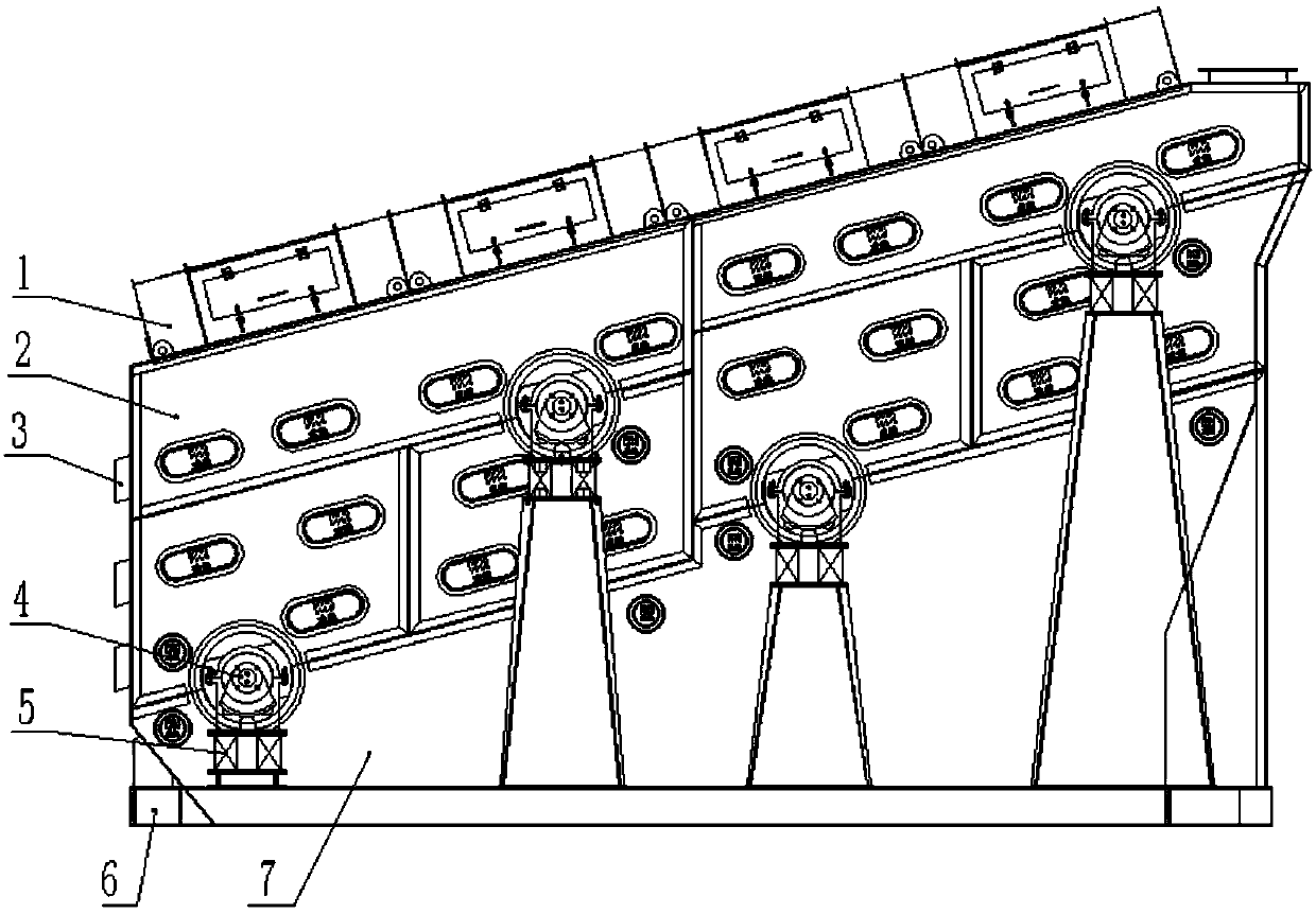 Vibrating screen and utilization method thereof