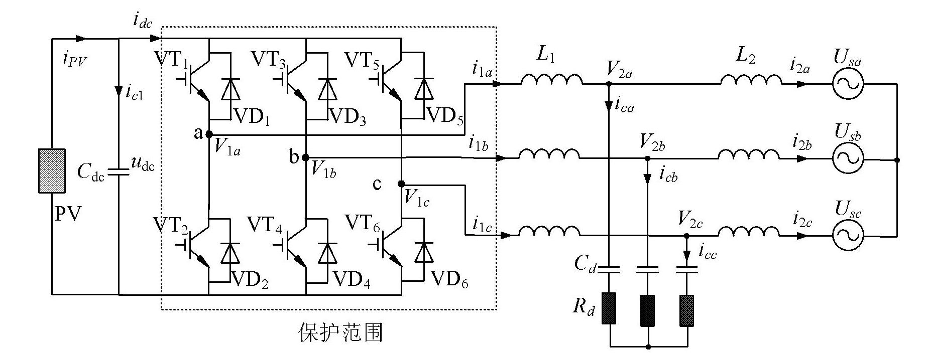 Method for protecting inverter in distributed generating system