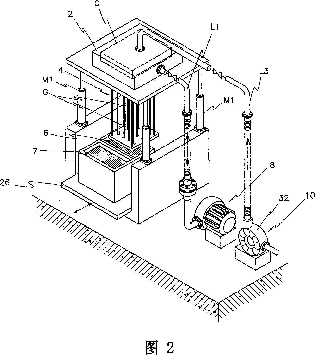 Apparatus for clearing coating fluorescent layer and method of the same