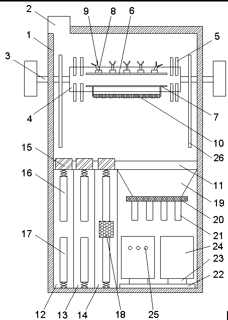 Multifunctional vibration stirring and filtering device