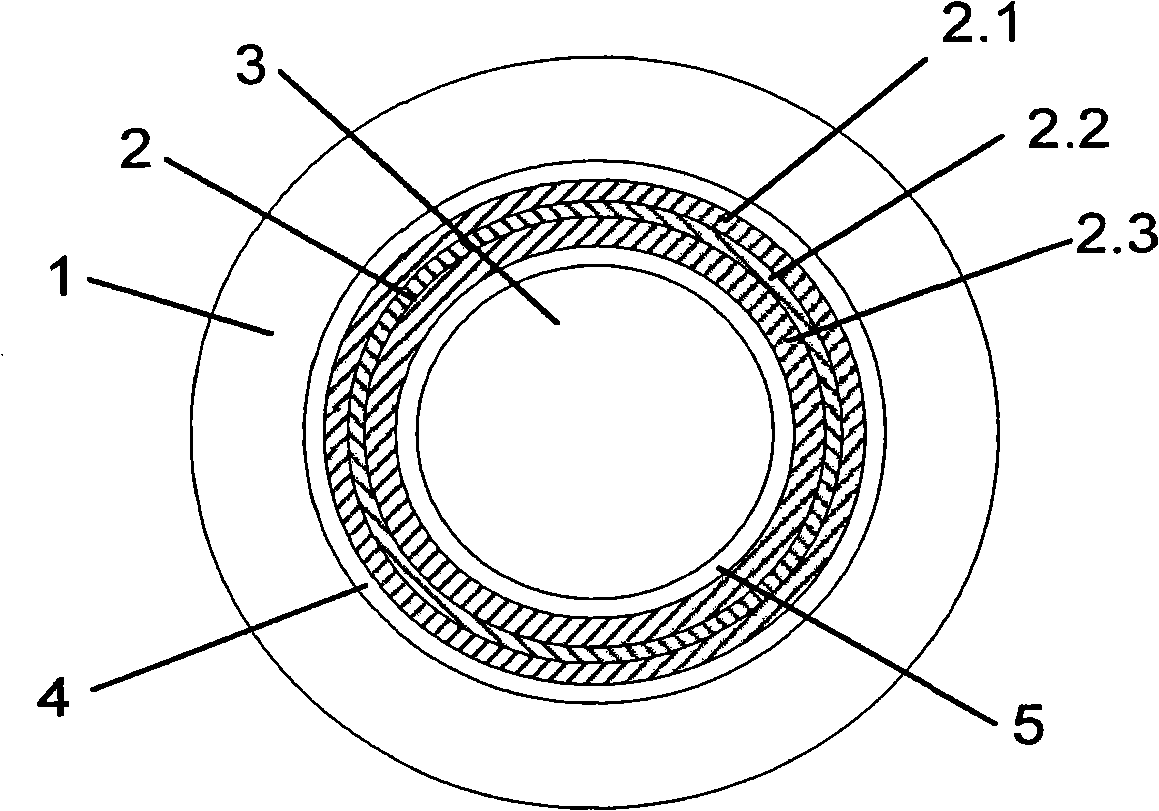 Non-coupled electric stepless gear motor body topological structure