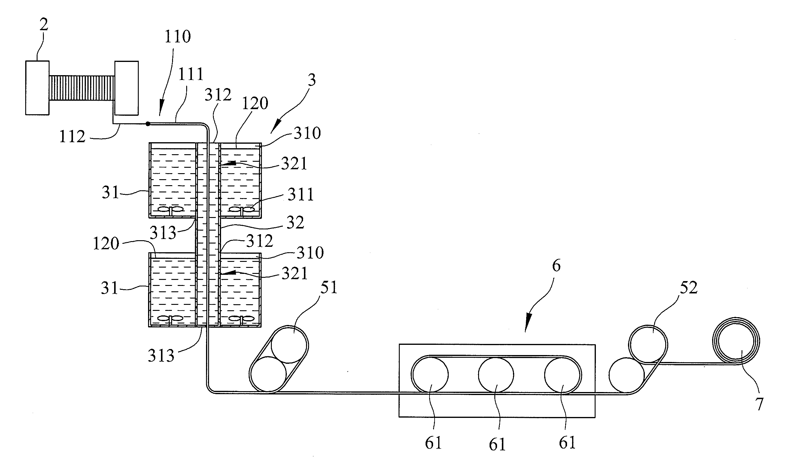 System for fabricating a conductive yarn from a preformed yarn