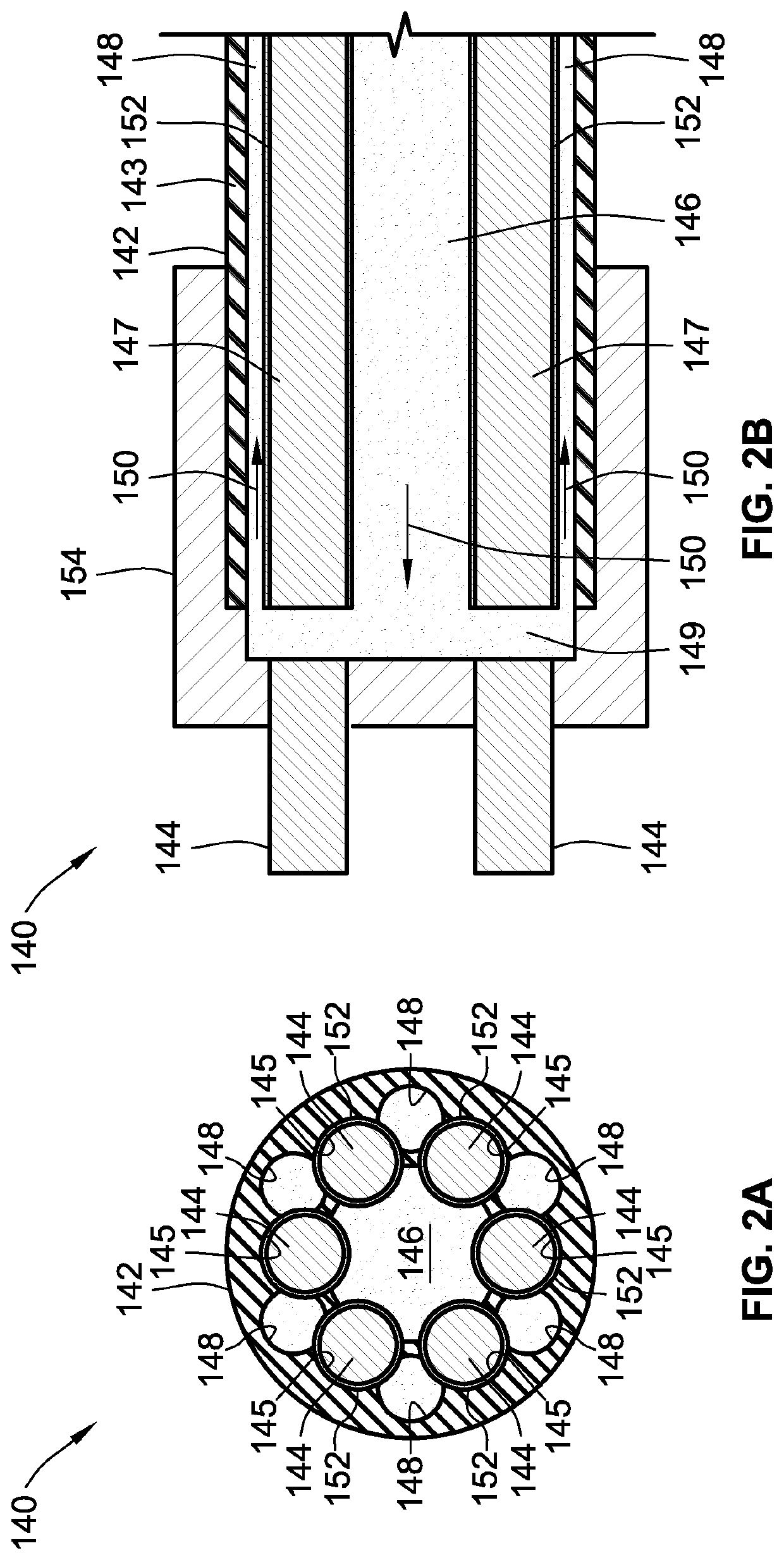 Vascular cooling system for electrical conductors