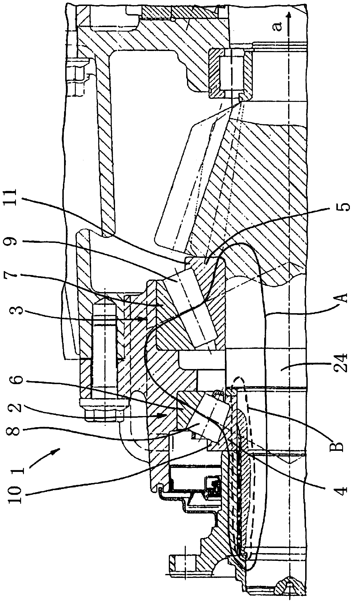 Bearing combination unit