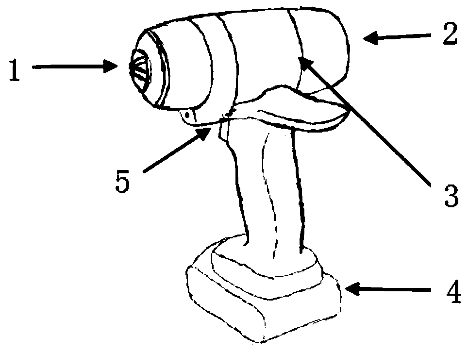 Portable winding device for cable