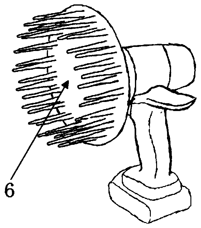 Portable winding device for cable