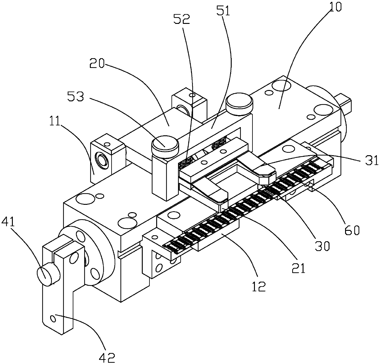 Locating mechanism of spot welding machine and spot welding machine