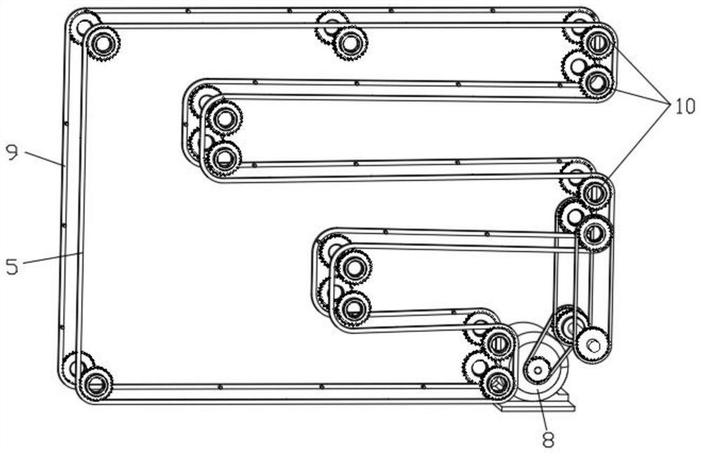 A vegetable receiving rack for a fully automatic cooking machine