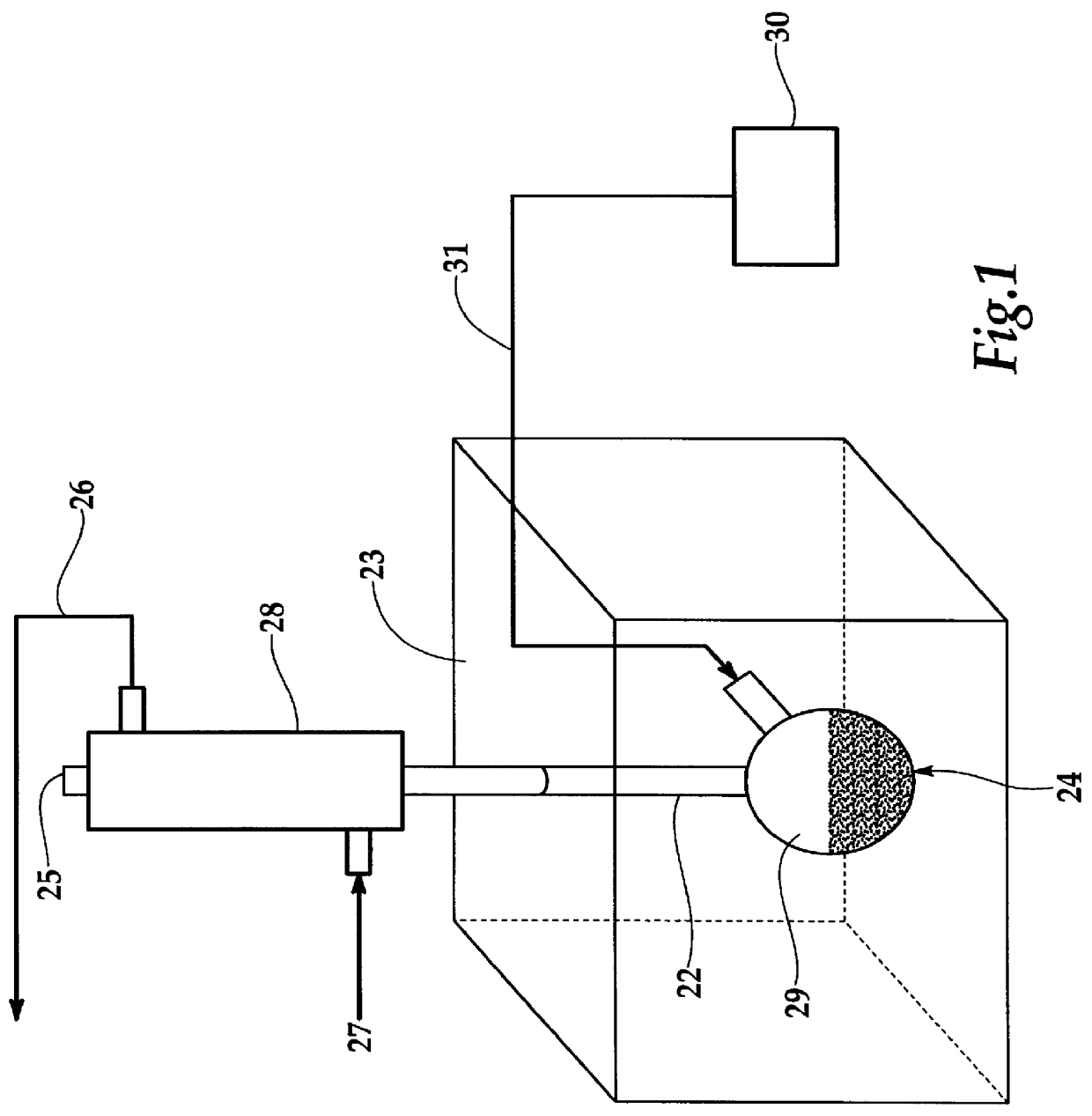 Process for microwave enhancement of gaseous decomposition reactions in solutions