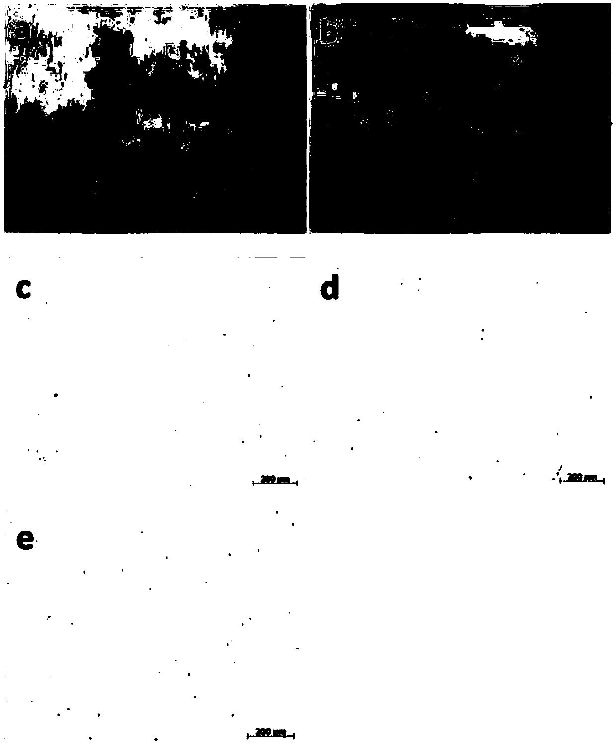 A kind of amorphous modifier for low-alloy cast steel and its preparation method and application