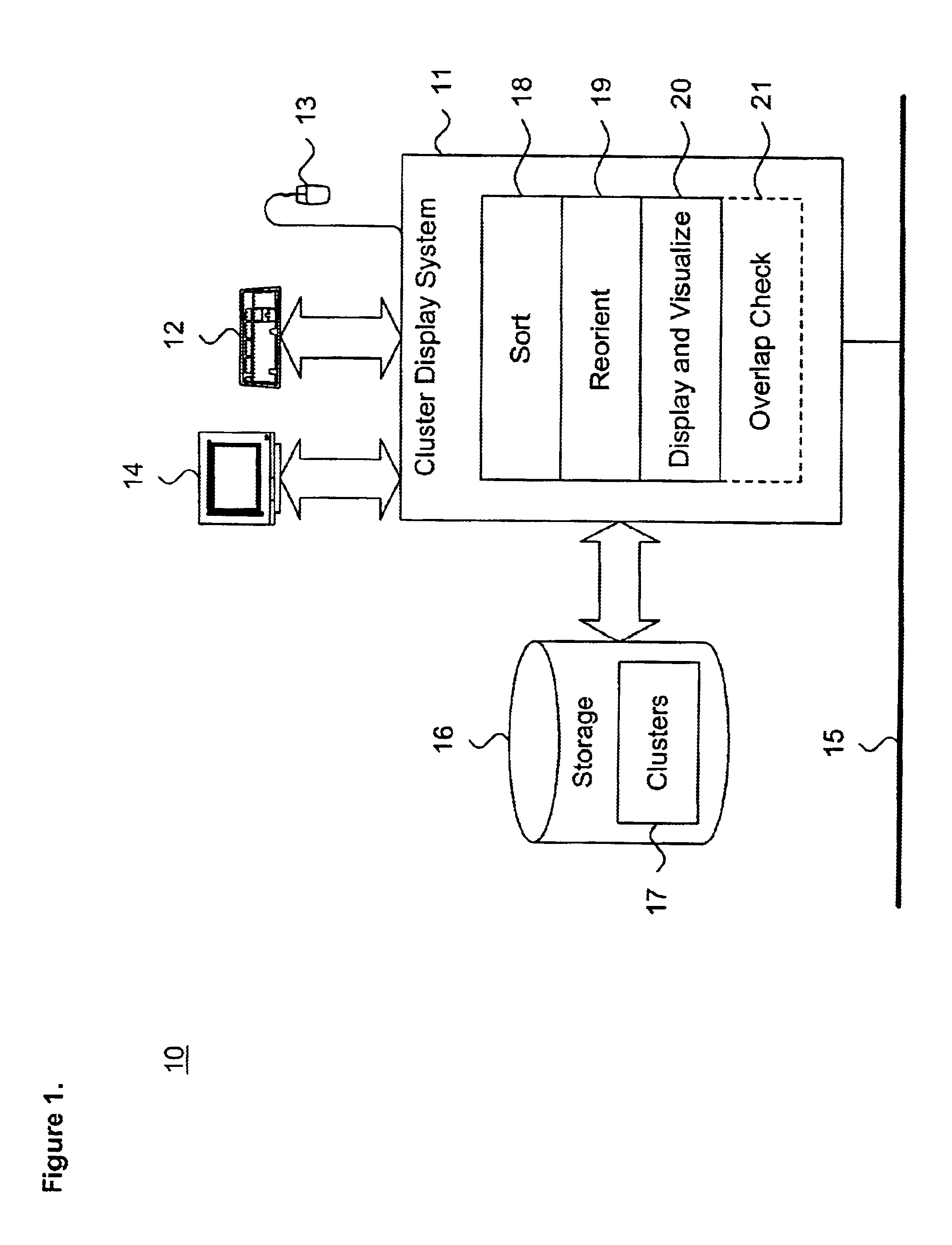System and method for generating a visualized data representation preserving independent variable geometric relationships
