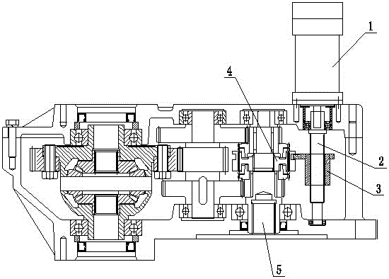 Pure electric vehicle two-speed mechanical automatic transmission shift control system and control method thereof