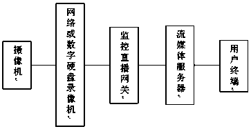 Device and method for monitoring live video