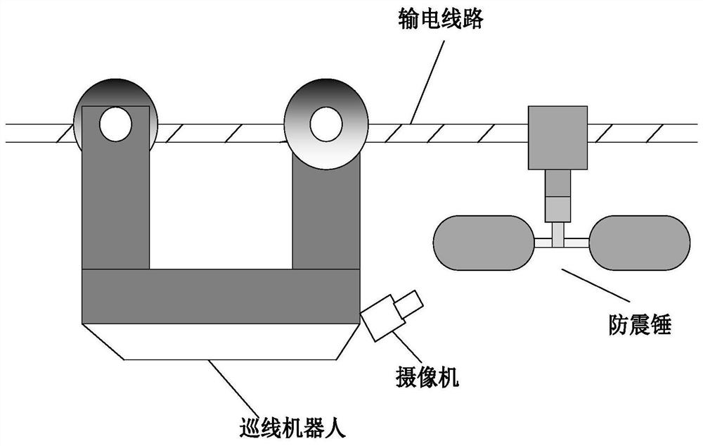 Vibration damper detection method based on deep learning algorithm