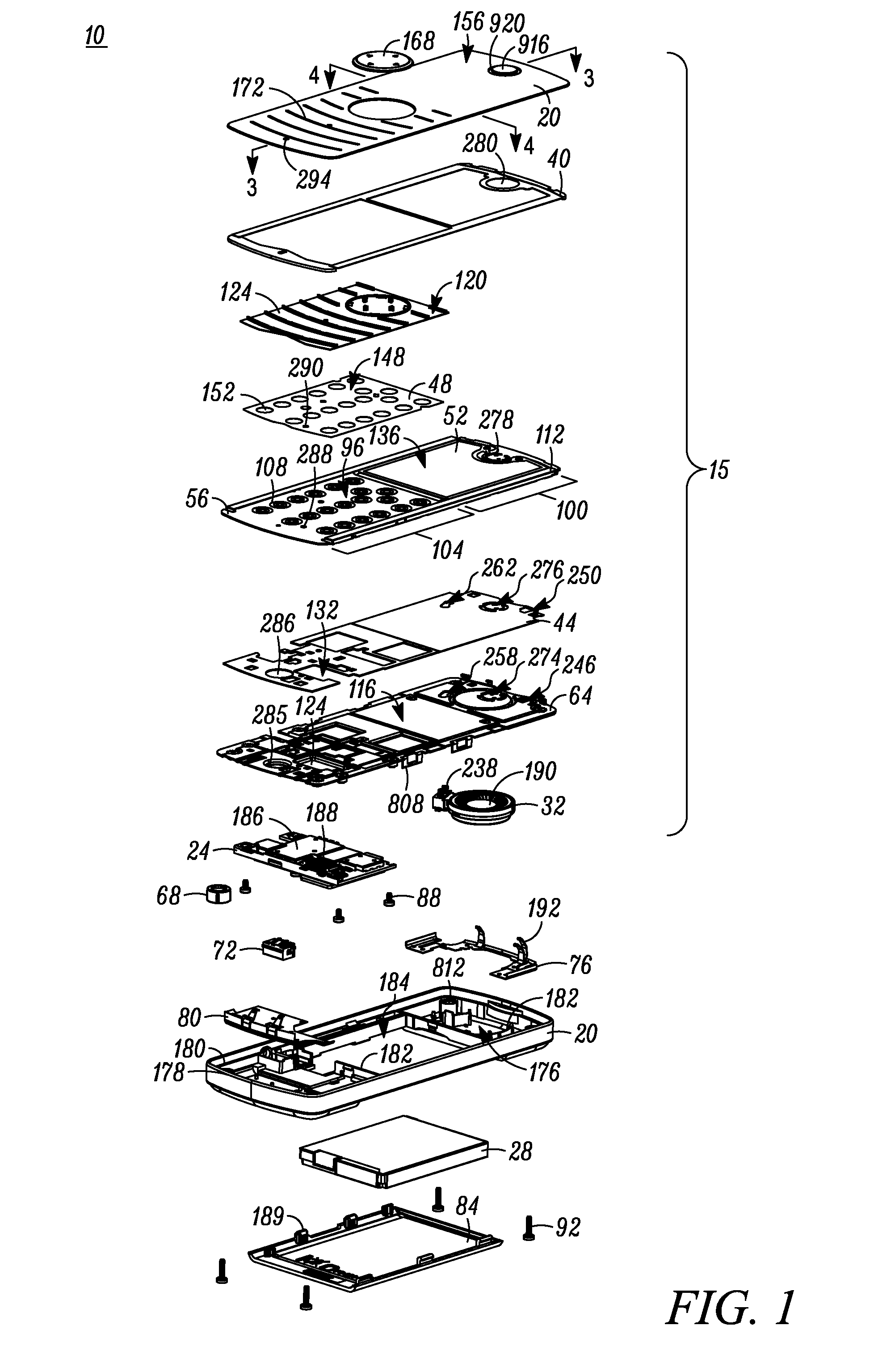 Handset device with audio porting