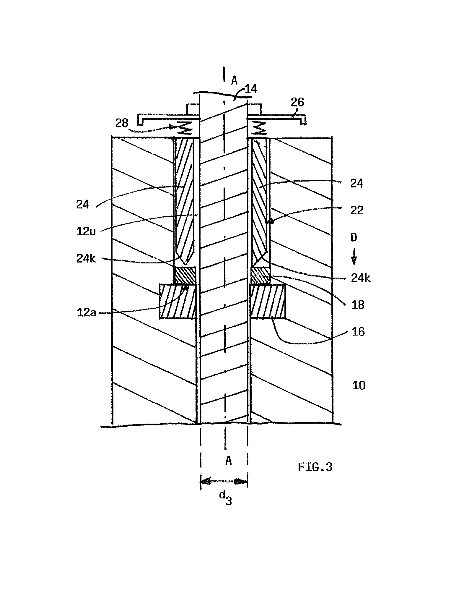 Elongated stopper device