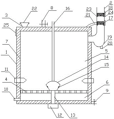 Oceangoing freighter household garbage incinerator