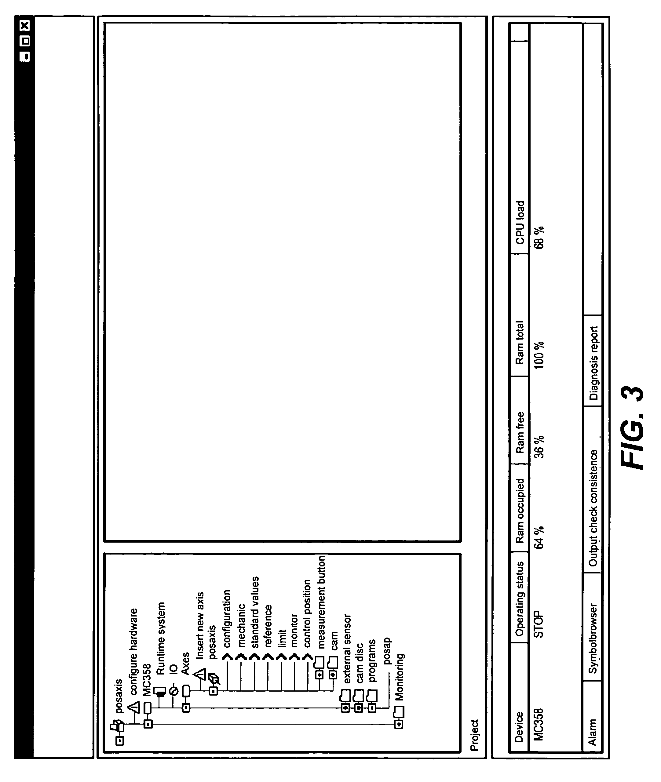 Apparatus and method for commissioning and diagnosing control systems
