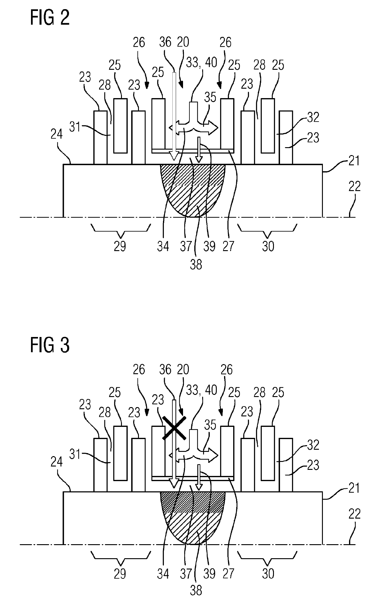 Controlled cooling of turbine shafts