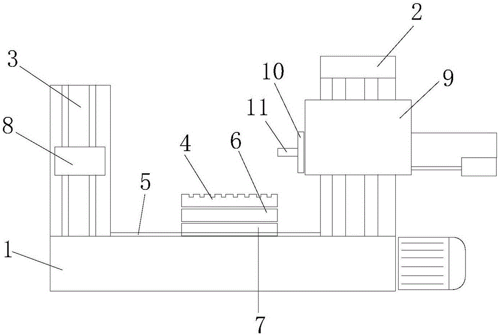 Special machine tool for roller boring