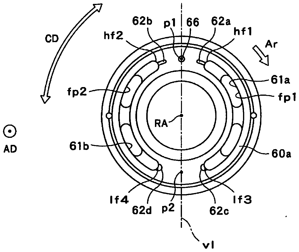 Fluid pressure rotating device and construction machine