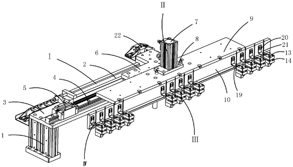 Automatic injection product carrying module