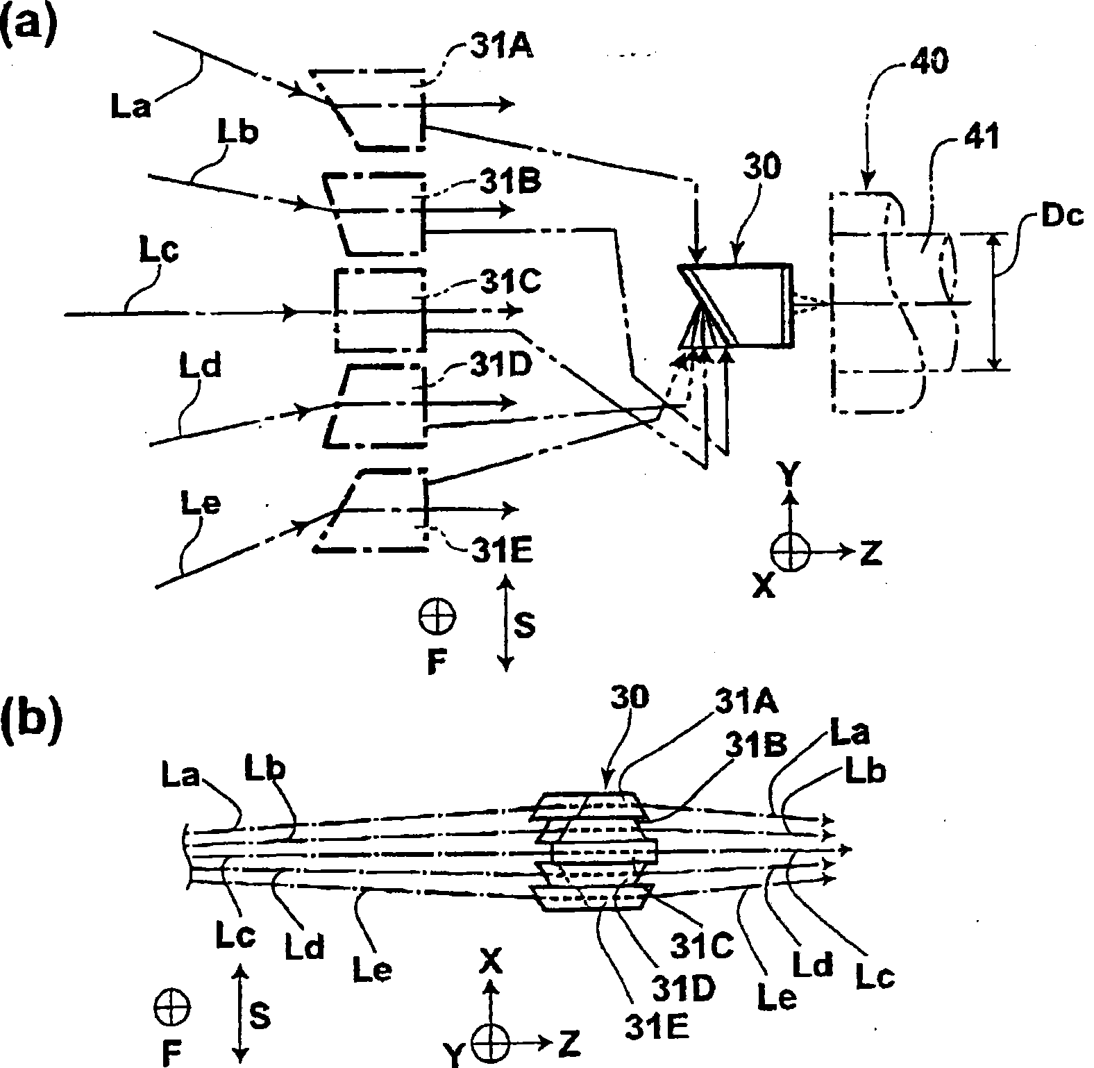 Laser wave combination apparatus