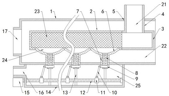 Anti-blocking drainage pipe for municipal engineering