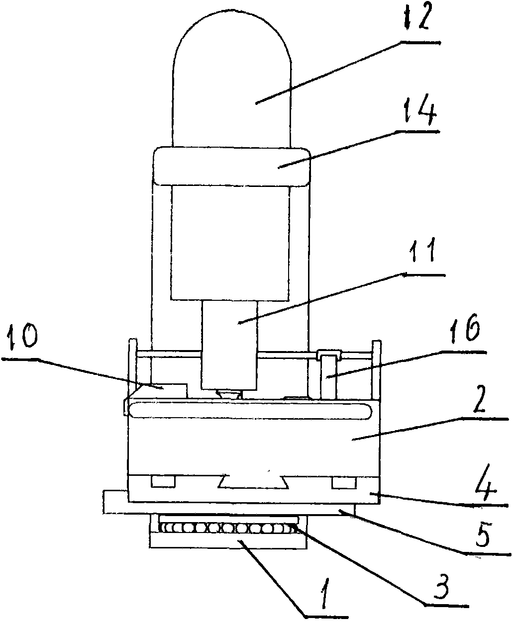 Automatic stamp making machine for paper official document