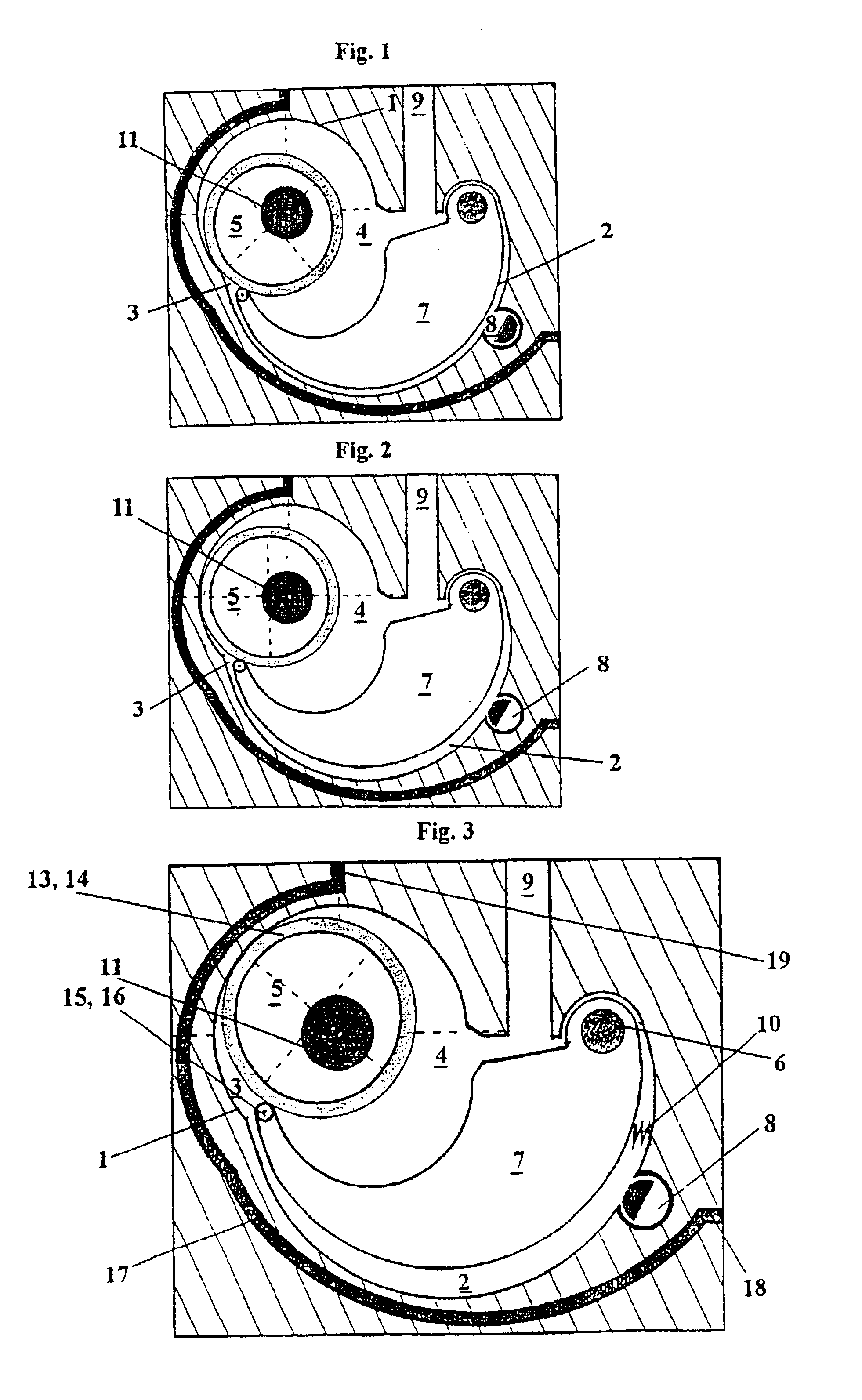 Lever-mechanism motor or pump