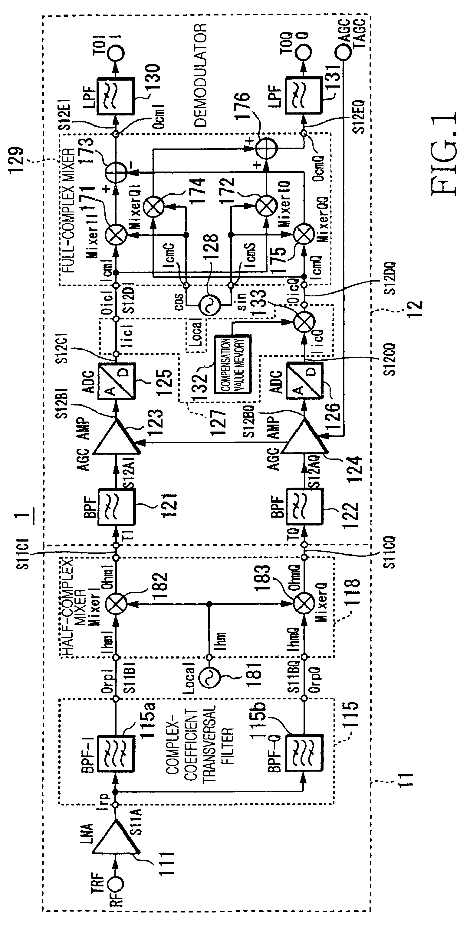 Downconverter and upconverter