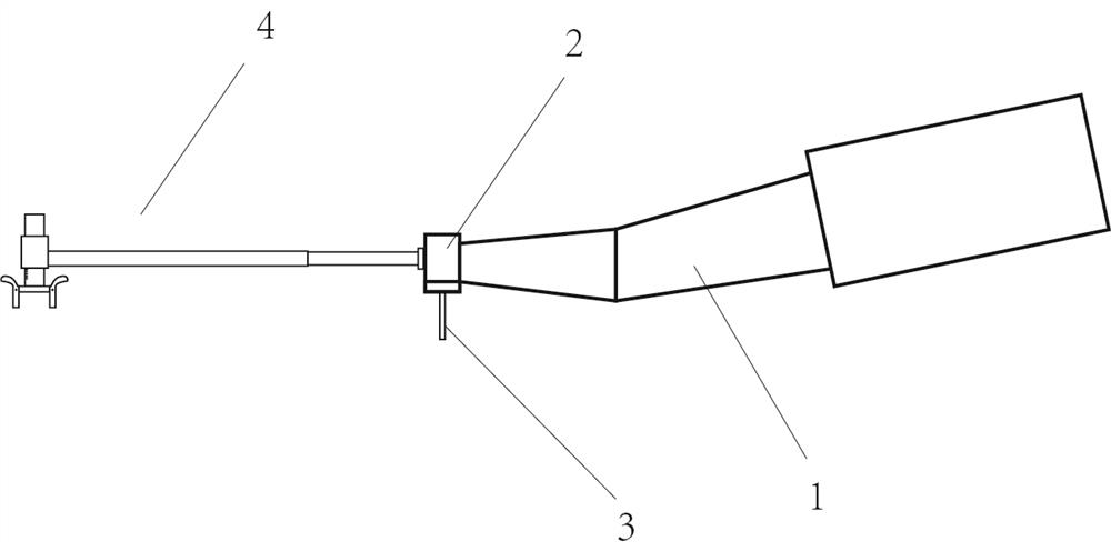 Surgical positioner for posterior tooth implantation hole preparation surgery and method of surgical locator