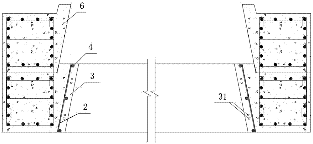 Self-stabilizing quick-connect retaining wall steel formwork for construction of super-large-diameter engineering piles