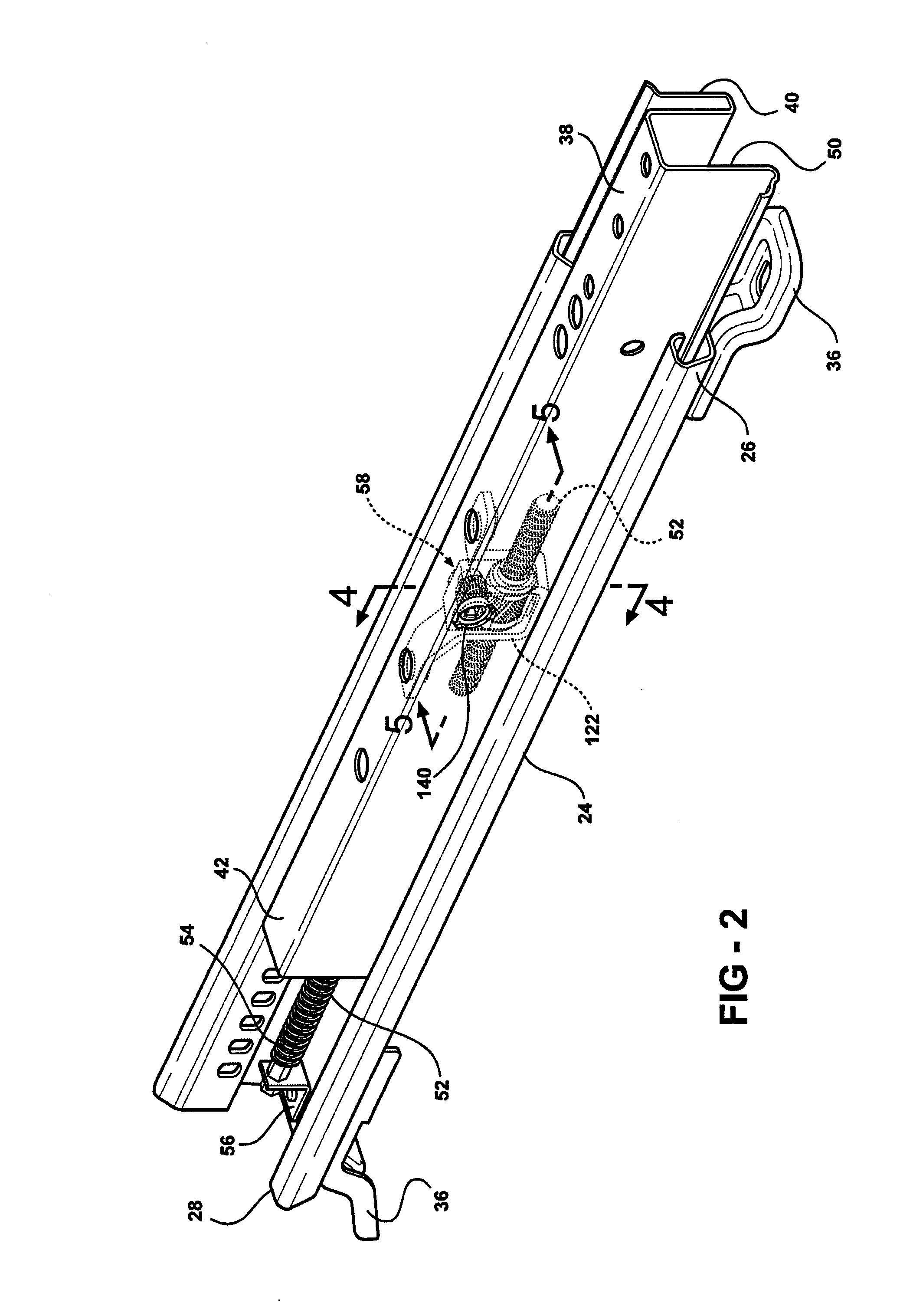 Power seat track drive assembly