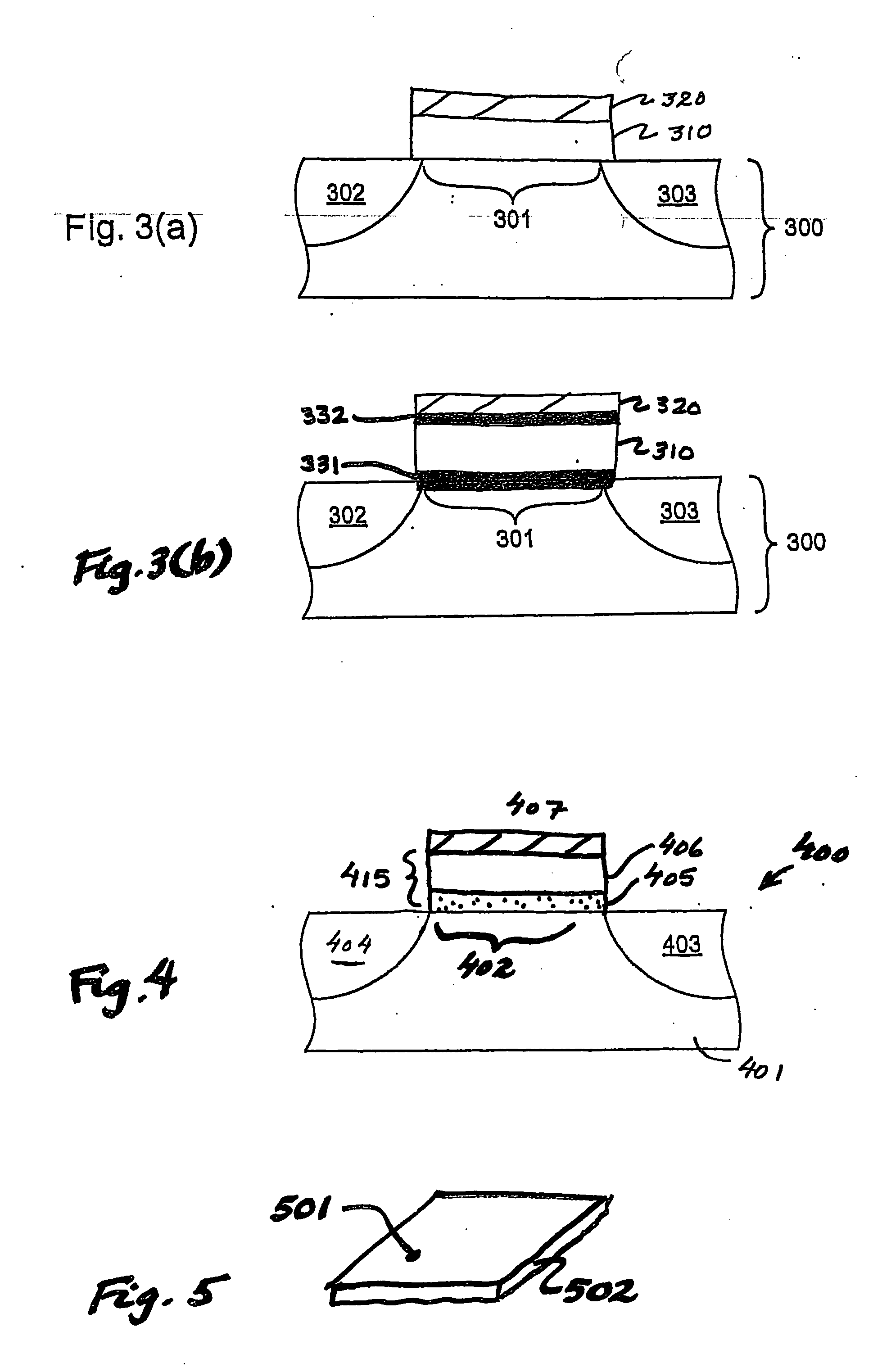 Memory device having an electron trapping layer in a high-K dielectric gate stack