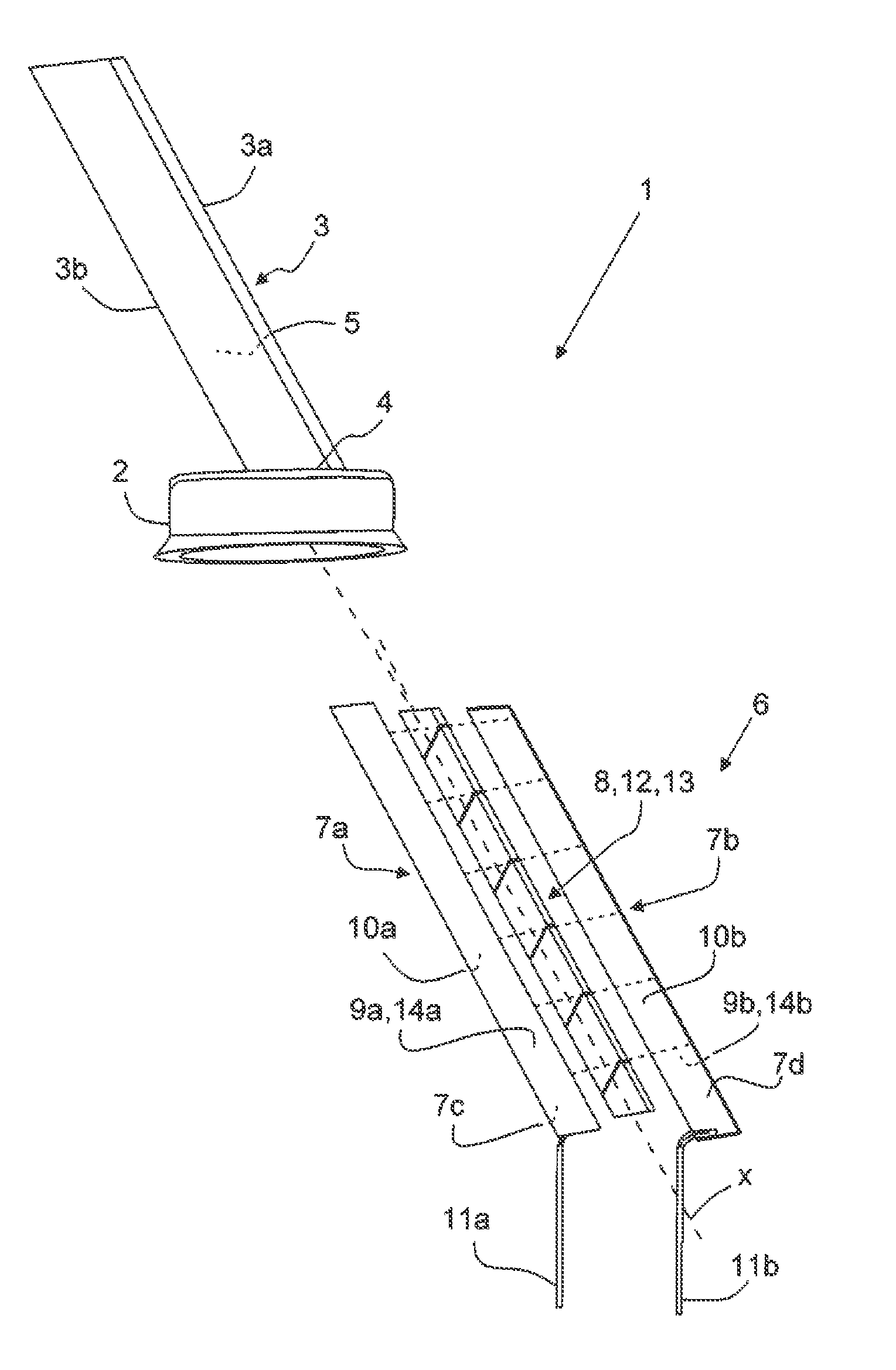 Aeronautical probe with integrated heater