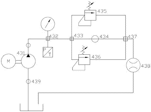 Electrohydraulic power steering pump assembly product performance testing equipment