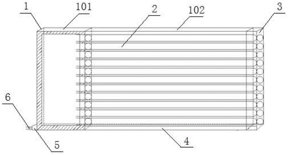 Normal-pressure overall-wall-mounted solar water heater