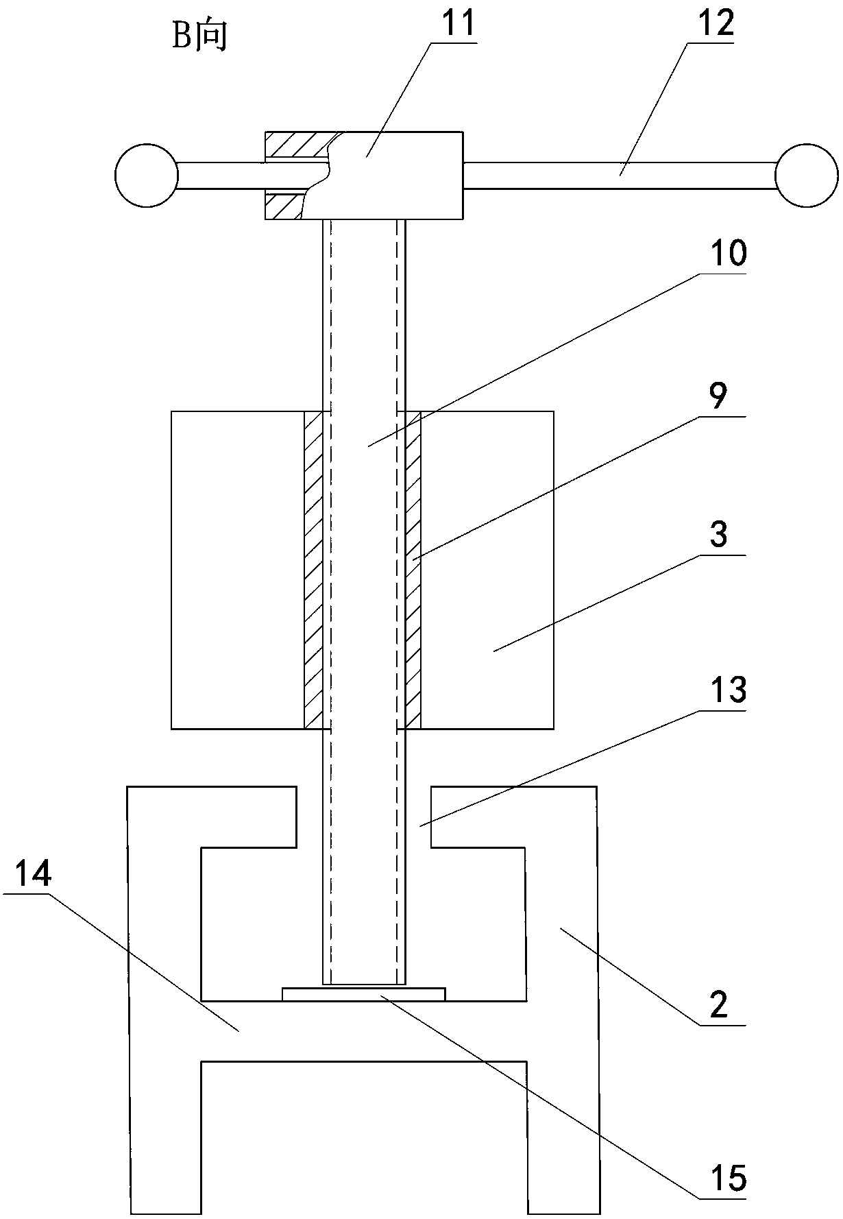 Adjustable base assembly structure of steel cofferdam